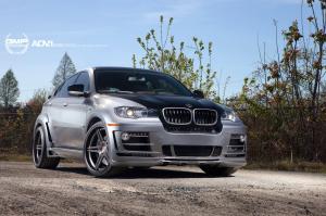 2015 BMW X6 Matte Black by GMP Performance on ADV.1 Wheels (ADV05DC)
